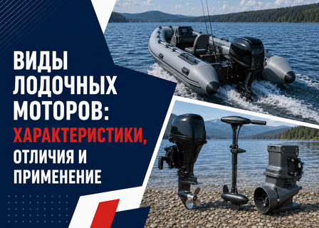 Виды лодочных моторов: характеристики, отличия и применение