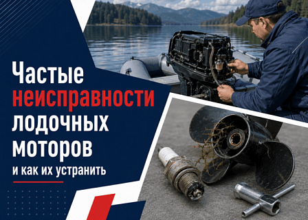 Частые неисправности лодочных моторов и как их устранить